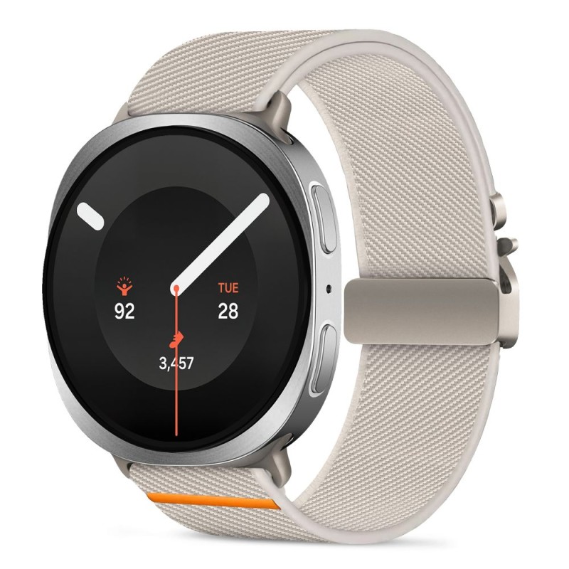 TECH-PROTECT Nylon Clasp каишка за Samsung Galaxy Watch 8 / 9 / Classic (40 / 44 / 46 мм) Starlight TECH-PROTECT Nylon Clasp каишка за Samsung Galaxy Watch 8 / 9 / Classic (40 / 44 / 46 мм) Starlight