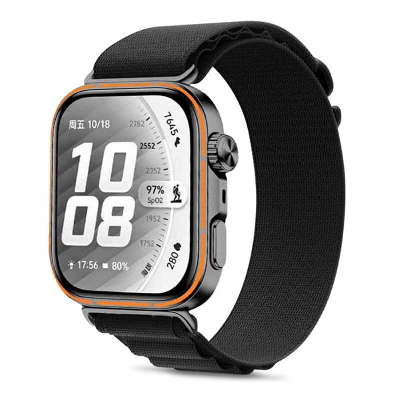 Tech-Protect Nylon Pro каишка за Huawei Watch FIT 3/4/4 Pro/5/5 Pro (Black) Tech-Protect Nylon Pro каишка за Huawei Watch FIT 3/4/4 Pro/5/5 Pro (Black)