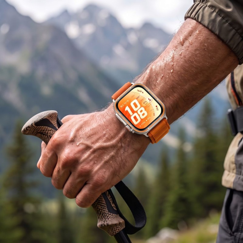 TECH-PROTECT NYLON PRO каишка за HUAWEI Watch FIT 3 / 4 / 4 Pro / 5 / 5 Pro (Orange) TECH-PROTECT NYLON PRO каишка за HUAWEI Watch FIT 3 / 4 / 4 Pro / 5 / 5 Pro (Orange)