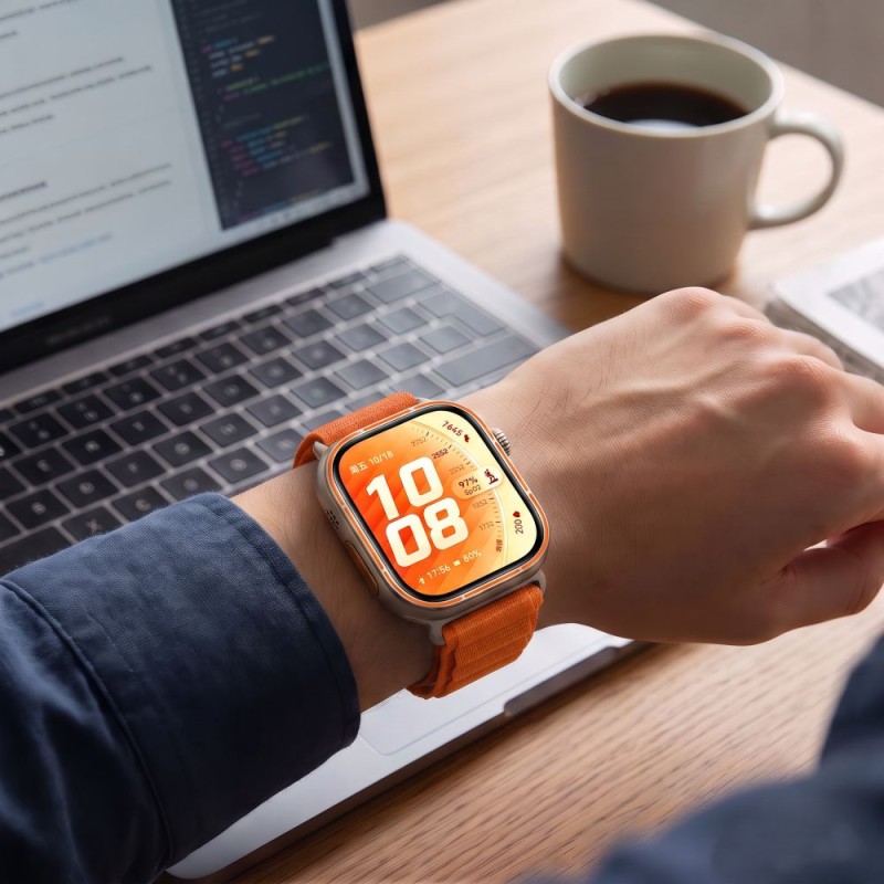 TECH-PROTECT NYLON PRO каишка за HUAWEI Watch FIT 3 / 4 / 4 Pro / 5 / 5 Pro (Orange) TECH-PROTECT NYLON PRO каишка за HUAWEI Watch FIT 3 / 4 / 4 Pro / 5 / 5 Pro (Orange)