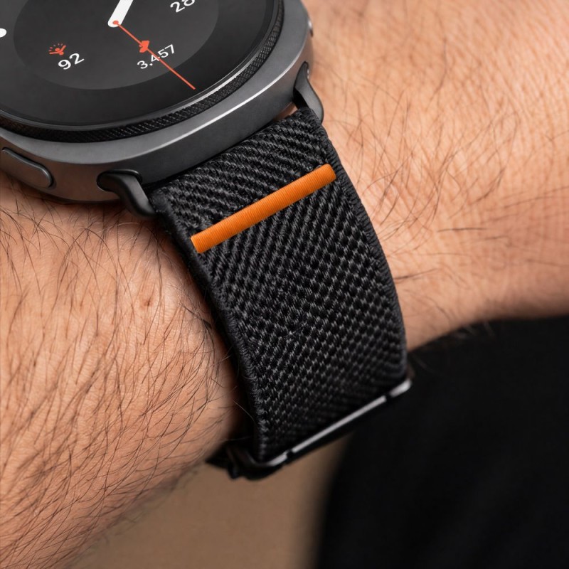 TECH-PROTECT Nylon Clasp каишка за Samsung Galaxy Watch Ultra 1 / 2 2024-2026 (47 мм) Черна TECH-PROTECT Nylon Clasp каишка за Samsung Galaxy Watch Ultra 1 / 2 2024-2026 (47 мм) Черна