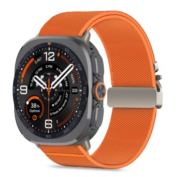 TECH-PROTECT Nylon Clasp за Samsung Galaxy Watch Ultra 1 / 2 (2024–2026) 47 мм – оранжев