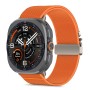 TECH-PROTECT Nylon Clasp за Samsung Galaxy Watch Ultra 1 / 2 (2024–2026) 47 мм – оранжев