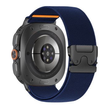 TECH-PROTECT Nylon Clasp каишка за Samsung Galaxy Watch Ultra 1 / 2 (2024–2026), 47 мм, Navy Blue (гранат) TECH-PROTECT Nylon Clasp каишка за Samsung Galaxy Watch Ultra 1 / 2 (2024–2026), 47 мм, Navy Blue (гранат)