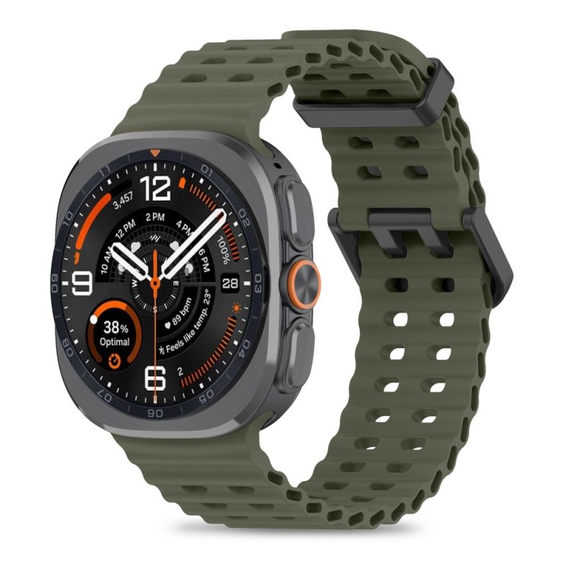 TECH-PROTECT ICONBAND PRO за Samsung Galaxy Watch Ultra 1/2 2024–2026 (47 мм) Military Green