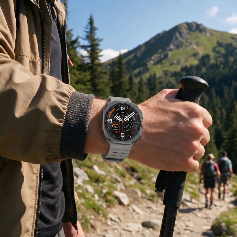 TECH-PROTECT ICONBAND PRO лента за SAMSUNG GALAXY WATCH ULTRA 1/2 2024–2026 (47 мм) CRAYON GREY - 5906302325849