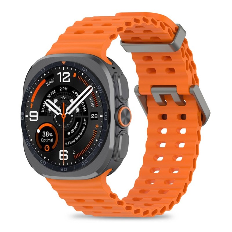 Tech-Protect Iconband Pro каишка за Samsung Galaxy Watch Ultra 1 / 2 2024–2026 (47 мм) оранжева - 5906302325870