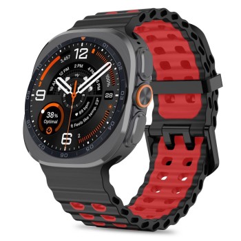 Tech-Protect Iconband Pro каишка за Samsung Galaxy Watch Ultra 1/2 (2024–2026) 47 мм Black/Red