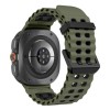 Tech-Protect Iconband Pro за Samsung Galaxy Watch Ultra 1/2 (2024–2026) 47 мм, Military Green/Black