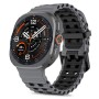 TECH-PROTECT Iconband Pro каишка за Samsung Galaxy Watch Ultra 1 / 2 2024–2026 (47 мм) сива/черна