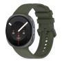 TECH-PROTECT Silicone Evo каишка за Samsung Galaxy Watch 8/9/Classic (40/44/46 мм) Military Green