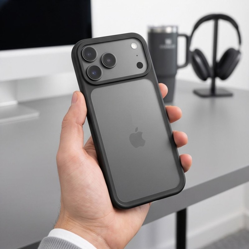 TECH-PROTECT MAGMAT CC за iPhone 17 Pro / 18 Pro, матово черно TECH-PROTECT MAGMAT CC за iPhone 17 Pro / 18 Pro, матово черно