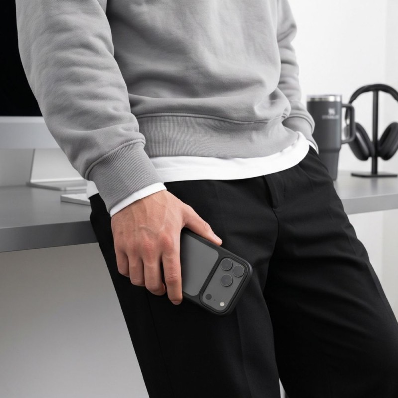 TECH-PROTECT MAGMAT CC за iPhone 17 Pro Max / 18 Pro Max (матово черно)