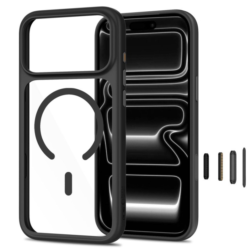 TECH-PROTECT MagOne MagSafe CC + Glass 2-Pack за iPhone 17 Pro Max / 18 Pro Max Black/Clear (черно/прозрачно) TECH-PROTECT MagOne MagSafe CC + Glass 2-Pack за iPhone 17 Pro Max / 18 Pro Max Black/Clear (черно/прозрачно)