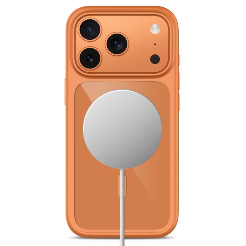 TECH-PROTECT MagOne MagSafe CC + Glass 2-pack за iPhone 17 Pro Max / 18 Pro Max Cosmic Orange/Clear TECH-PROTECT MagOne MagSafe CC + Glass 2-pack за iPhone 17 Pro Max / 18 Pro Max Cosmic Orange/Clear