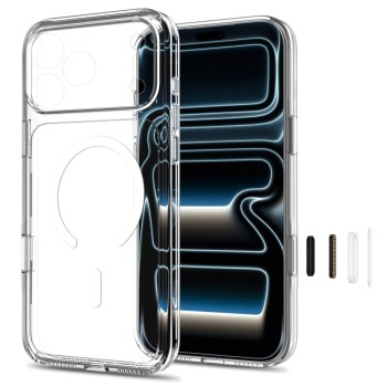 TECH-PROTECT FLEXAIR HYBRID CC MAGSAFE за iPhone 17 Pro / 18 Pro – CLEAR TECH-PROTECT FLEXAIR HYBRID CC MAGSAFE за iPhone 17 Pro / 18 Pro – CLEAR