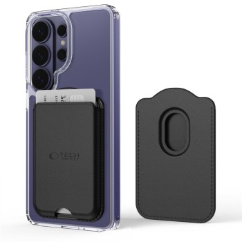 Tech-Protect CH02 MagWallet Magsafe универсален магнитен държач за карти Black