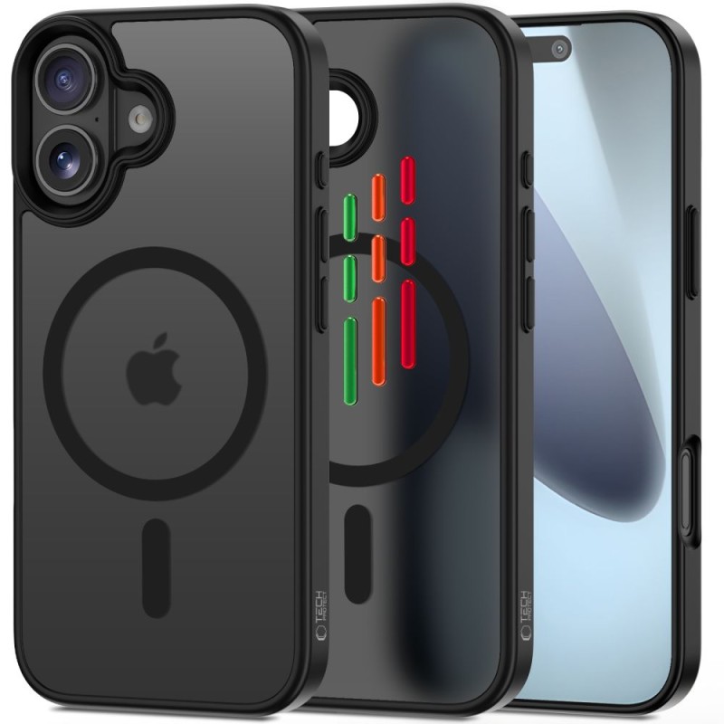 TECH-PROTECT MAGMAT XT 4-SET MAGSAFE за iPhone 17, матово черно - 5906302330010