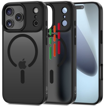 Tech-Protect Magmat XT 4-Set MagSafe кейс за iPhone 17 Pro Max матово черен