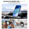TECH-PROTECT силиконов кейс Magsafe за iPhone Air (черен) - 5906302330140