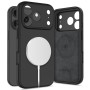 TECH-PROTECT Silicone Magsafe iPhone 17 Pro Max Black силиконов кейс