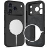 TECH-PROTECT Silicone Magsafe iPhone 17 Pro Max Black силиконов кейс - 5906302330164