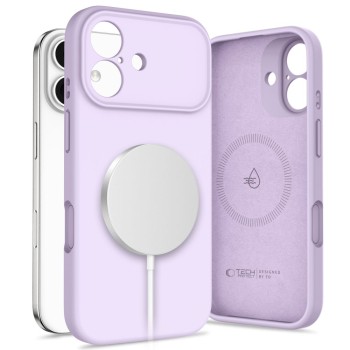 TECH-PROTECT Silicone Magsafe iPhone 17 Mauve