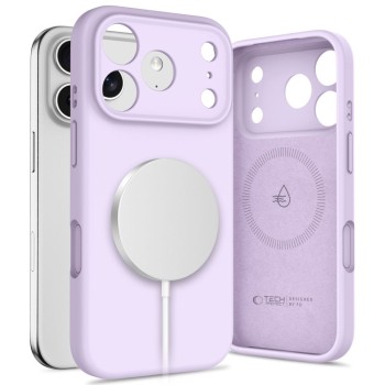 TECH-PROTECT SILICONE MAGSAFE за iPhone 17 PRO Mauve (5906302330195)
