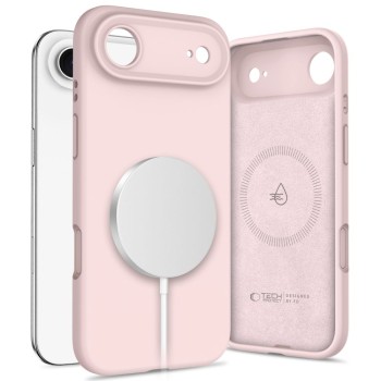 TECH-PROTECT Silicone MagSafe iPhone Air Pink Pearl