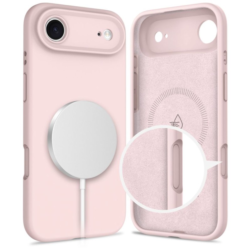 TECH-PROTECT Silicone MagSafe iPhone Air Pink Pearl - 5906302330225