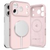 Tech-Protect Silicone Magsafe за iPhone 17 Pro, Pink Pearl - 5906302330232