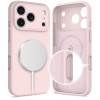 Tech-Protect Silicone Magsafe за iPhone 17 Pro, Pink Pearl - 5906302330232