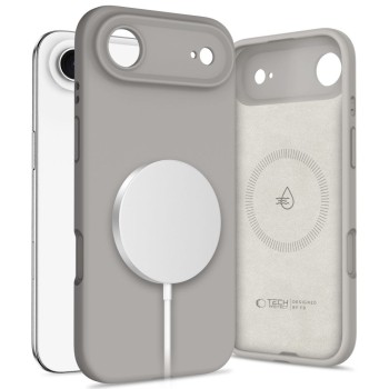TECH-PROTECT Silicone Magsafe iPhone Air Stone Grey