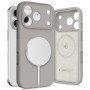 TECH-PROTECT Silicone MagSafe кейс за iPhone 17 Pro Max, Stone Grey