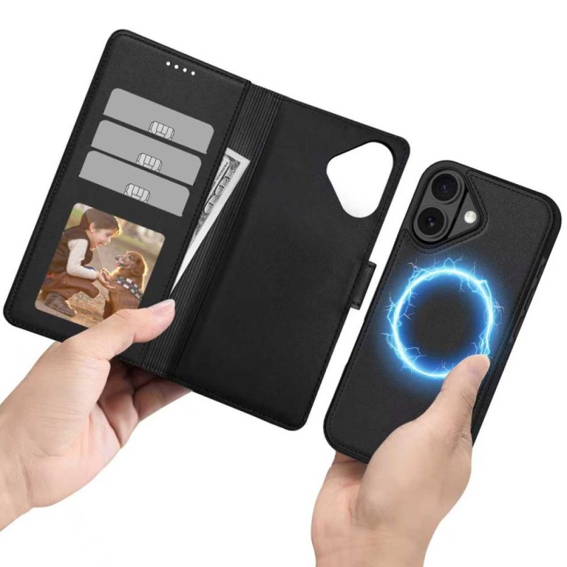 TECH-PROTECT Wallet MagSafe за iPhone 17, матово черно - TECH-PROTECT Wallet MagSafe за iPhone 17, матово черно - 5906302330379