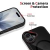TECH-PROTECT MagHybrid с MagSafe за iPhone 17 Black/Red - 5906302330416
