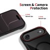 TECH-PROTECT MagHybrid с MagSafe за iPhone Air Black/Red - TECH-PROTECT MagHybrid с MagSafe за iPhone Air Black/Red - 5906302330423