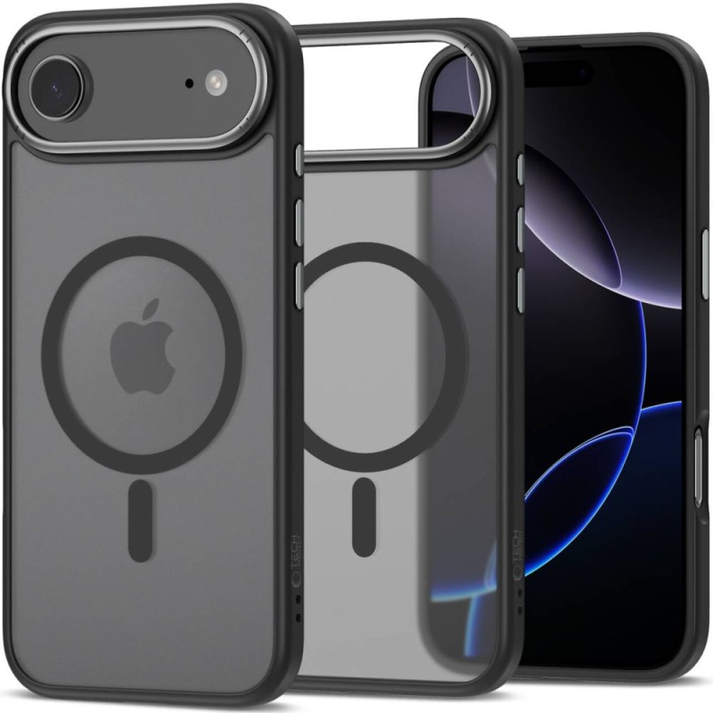 TECH-PROTECT MagEdge MagSafe за iPhone Air матово черно/графит - TECH-PROTECT MagEdge MagSafe за iPhone Air матово черно/графит - 5906302330461