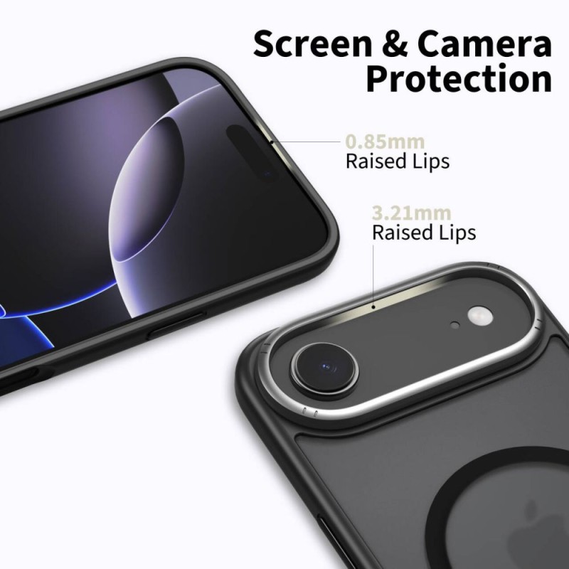 TECH-PROTECT MagEdge MagSafe за iPhone Air матово черно/графит - TECH-PROTECT MagEdge MagSafe за iPhone Air матово черно/графит - 5906302330461