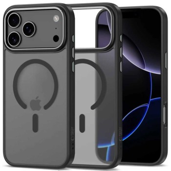 TECH-PROTECT MagEdge Magsafe iPhone 17 Pro матово черно/гънмитал (SKU: 5906302330478)