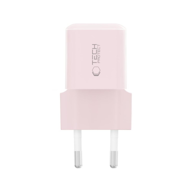 TECH-PROTECT NCM25 1-портов мрежов заряден адаптер PD 25W Baby Pink - 5906302330577
