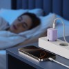 TECH-PROTECT NCM33 2-портов мрежов зарядно PD 33W / QC3.0 Baby Purple - 5906302330607