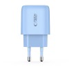 Tech-Protect NCA20 2-портова мрежова зарядна с PD 20W / QC 3.0, бебешко синьо - Tech-Protect NCA20 2-портова мрежова зарядна с PD 20W / QC 3.0, бебешко синьо - 5906302330652