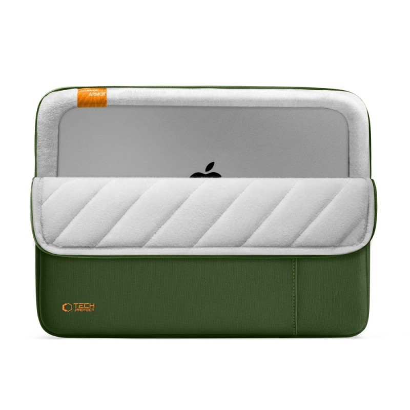 TECH-PROTECT DEFENDER КАЛЪФ ЗА ЛАПТОП 13–14 ARMY GREEN - TECH-PROTECT DEFENDER КАЛЪФ ЗА ЛАПТОП 13–14 ARMY GREEN - 5906302330706