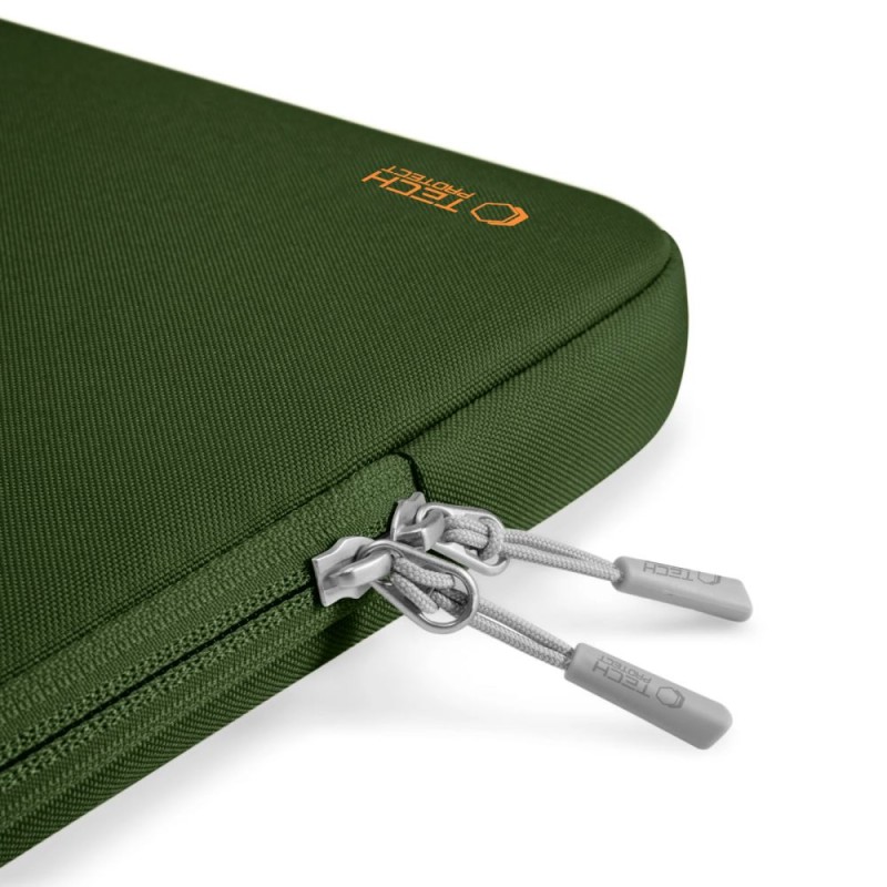 TECH-PROTECT DEFENDER КАЛЪФ ЗА ЛАПТОП 13–14 ARMY GREEN - TECH-PROTECT DEFENDER КАЛЪФ ЗА ЛАПТОП 13–14 ARMY GREEN - 5906302330706