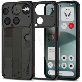 TECH-PROTECT MAGMAT калъф за NOTHING PHONE 3 черен/прозрачен