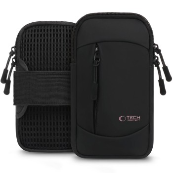TECH-PROTECT M6 Универсална спортна лента за ръка Black/Pink (до 6.9