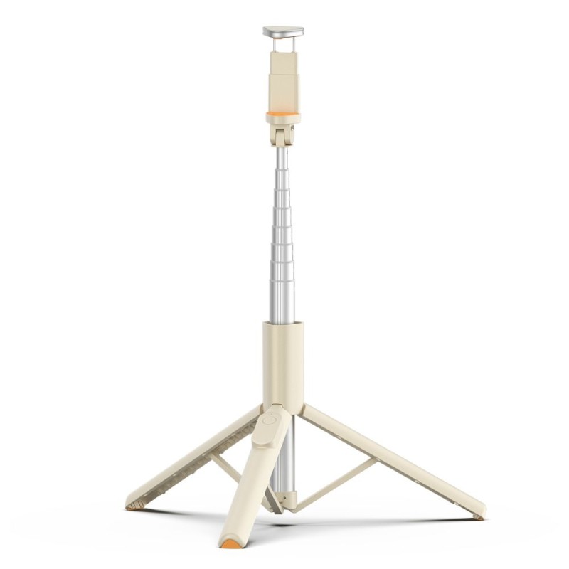 TECH-PROTECT L09S Bluetooth selfie stick със статив (бежов) - TECH-PROTECT L09S Bluetooth selfie stick със статив (бежов) - 5906302330874