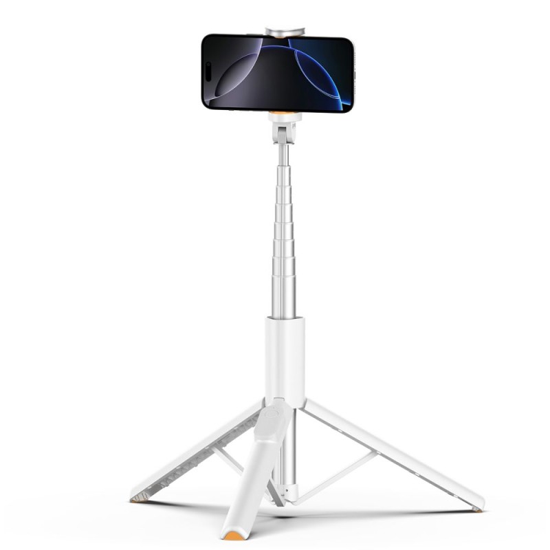 Tech-Protect L09S Bluetooth Selfie Stick с трипод, бял - 5906302330881