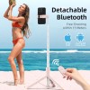 TECH-PROTECT L09S Bluetooth selfie stick със статив Pink - TECH-PROTECT L09S Bluetooth selfie stick със статив Pink - 5906302330898